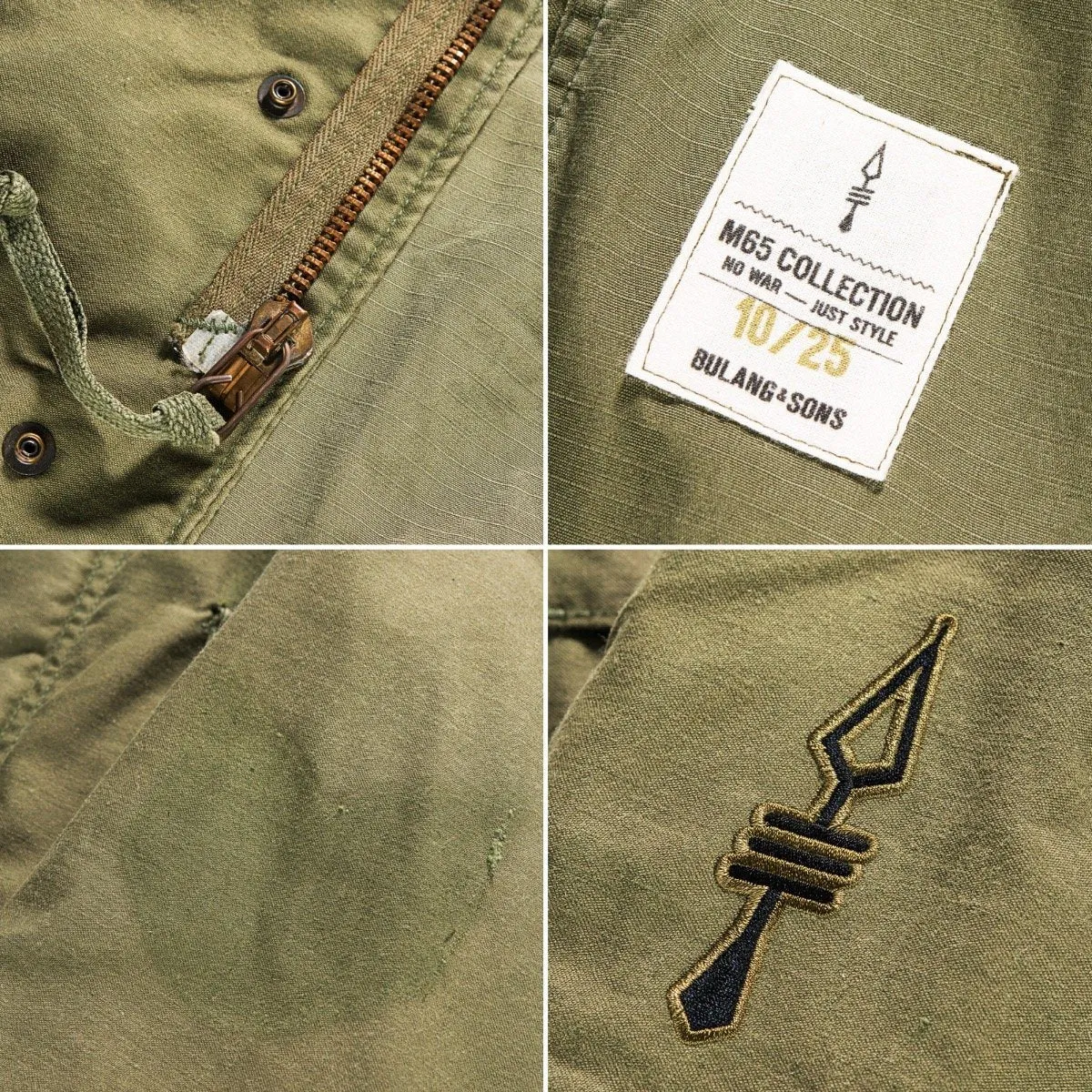 10/25 Custom Vintage M-65 Field Jacket Regular Length
