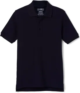 Boys 2T-20 Short Sleeve Pique Polo Uniform Shirt