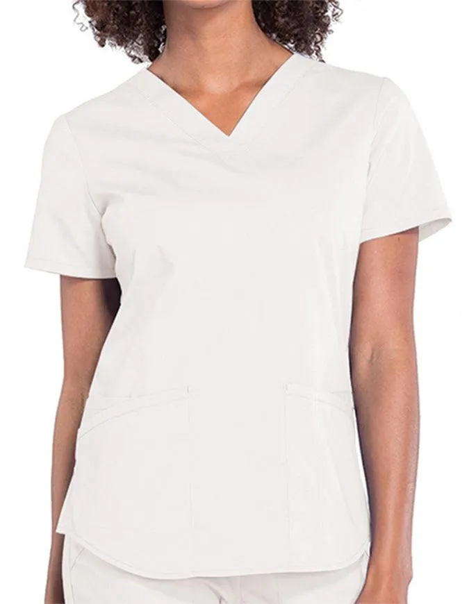 Cherokee Workwear Professionals V-neck Solid Top