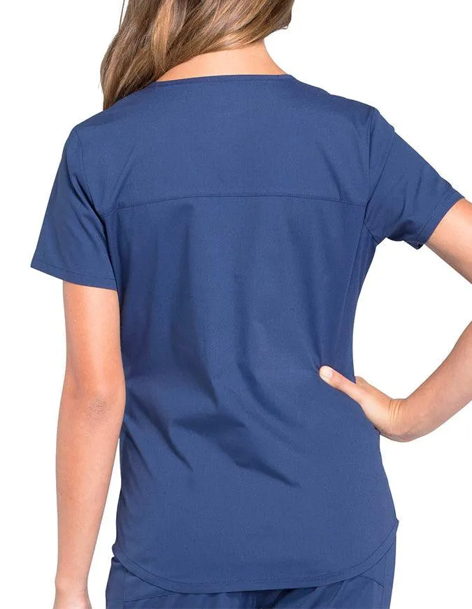 Cherokee Workwear Professionals V-neck Solid Top