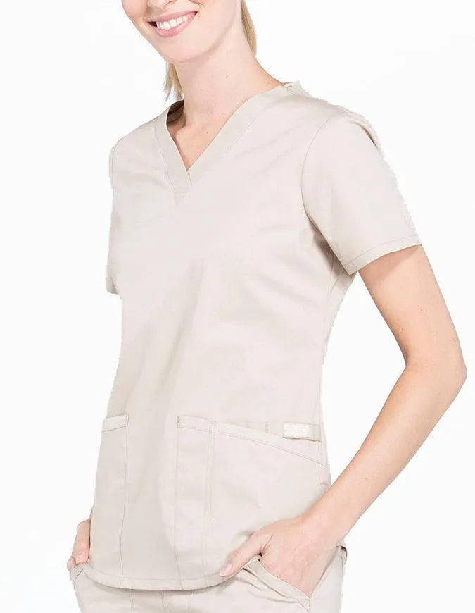 Cherokee Workwear Professionals V-neck Solid Top