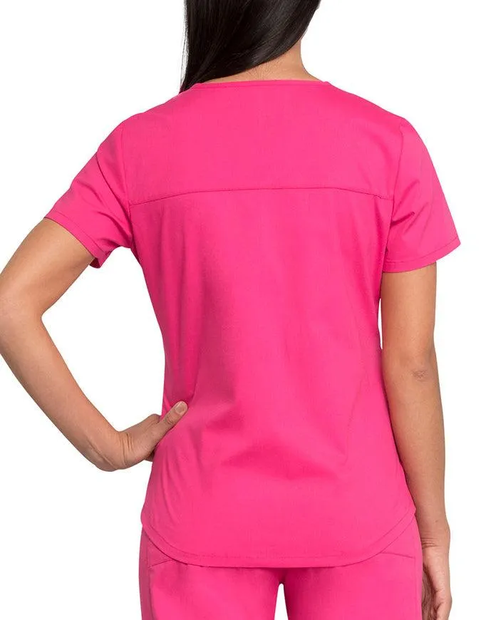 Cherokee Workwear Professionals V-neck Solid Top