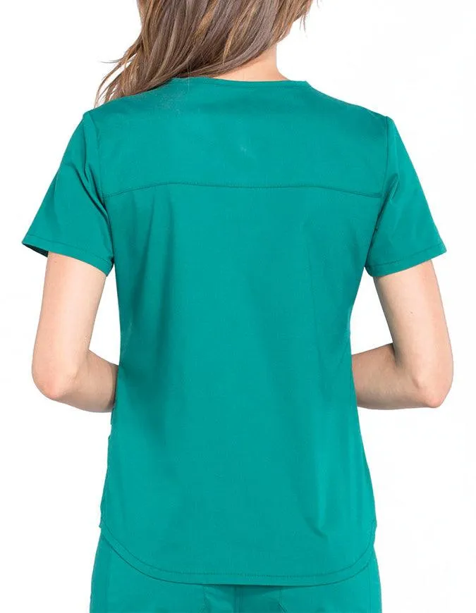 Cherokee Workwear Professionals V-neck Solid Top