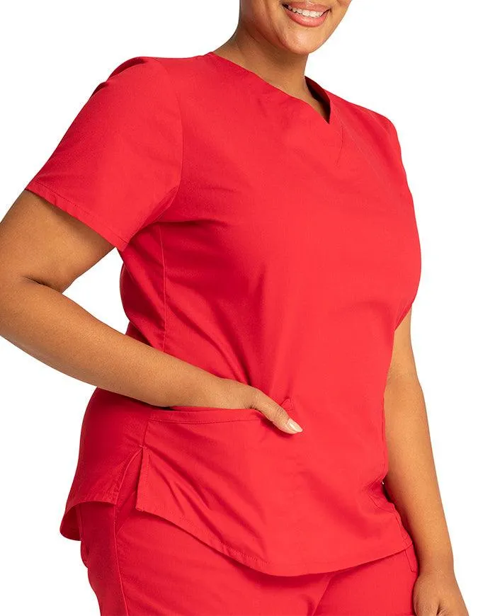Cherokee Workwear Professionals V-neck Solid Top