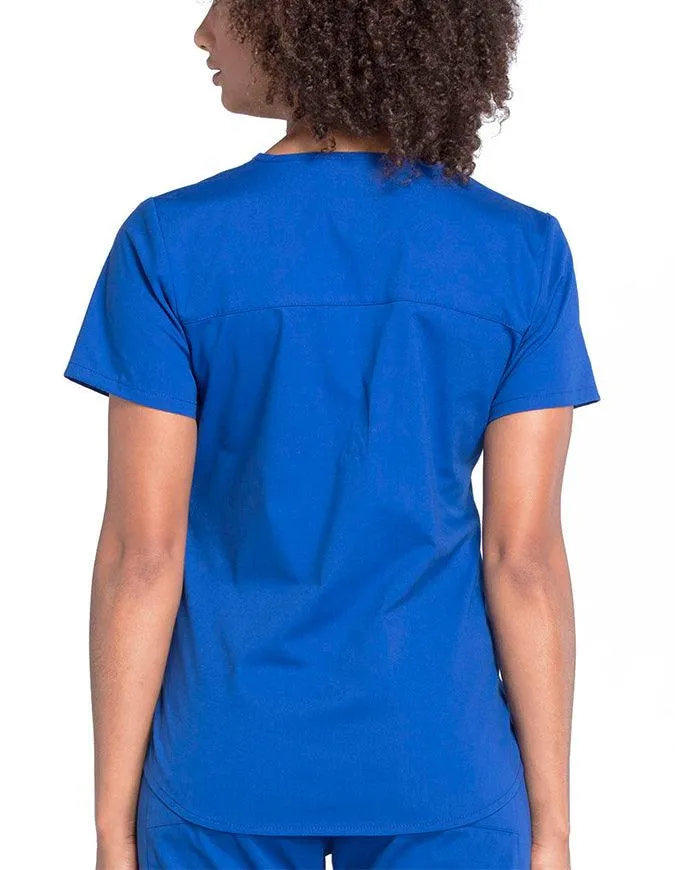 Cherokee Workwear Professionals V-neck Solid Top
