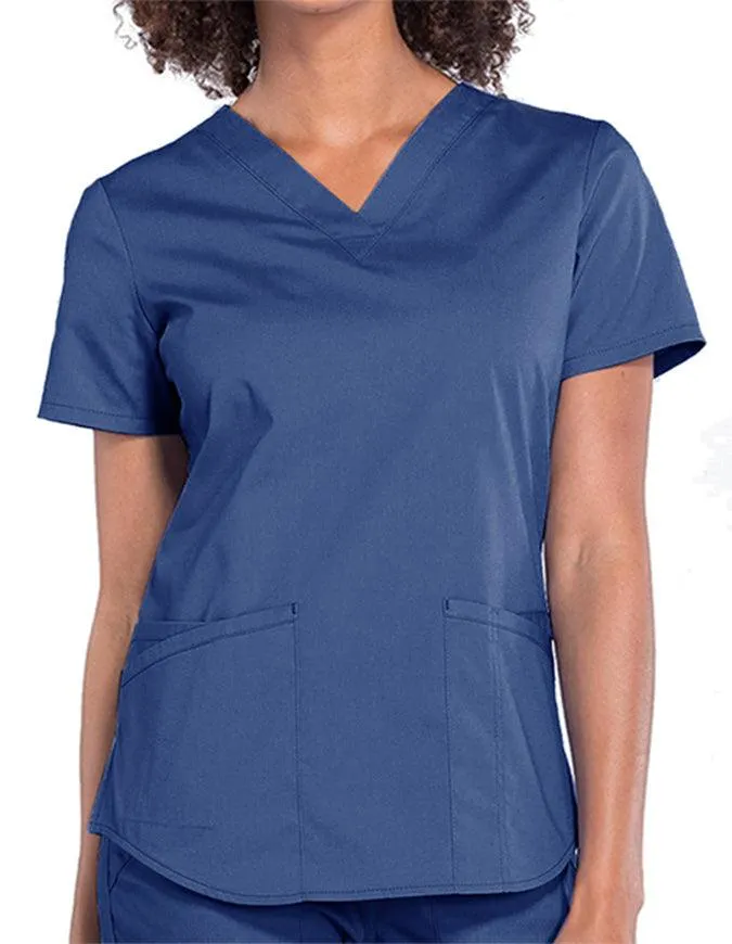Cherokee Workwear Professionals V-neck Solid Top