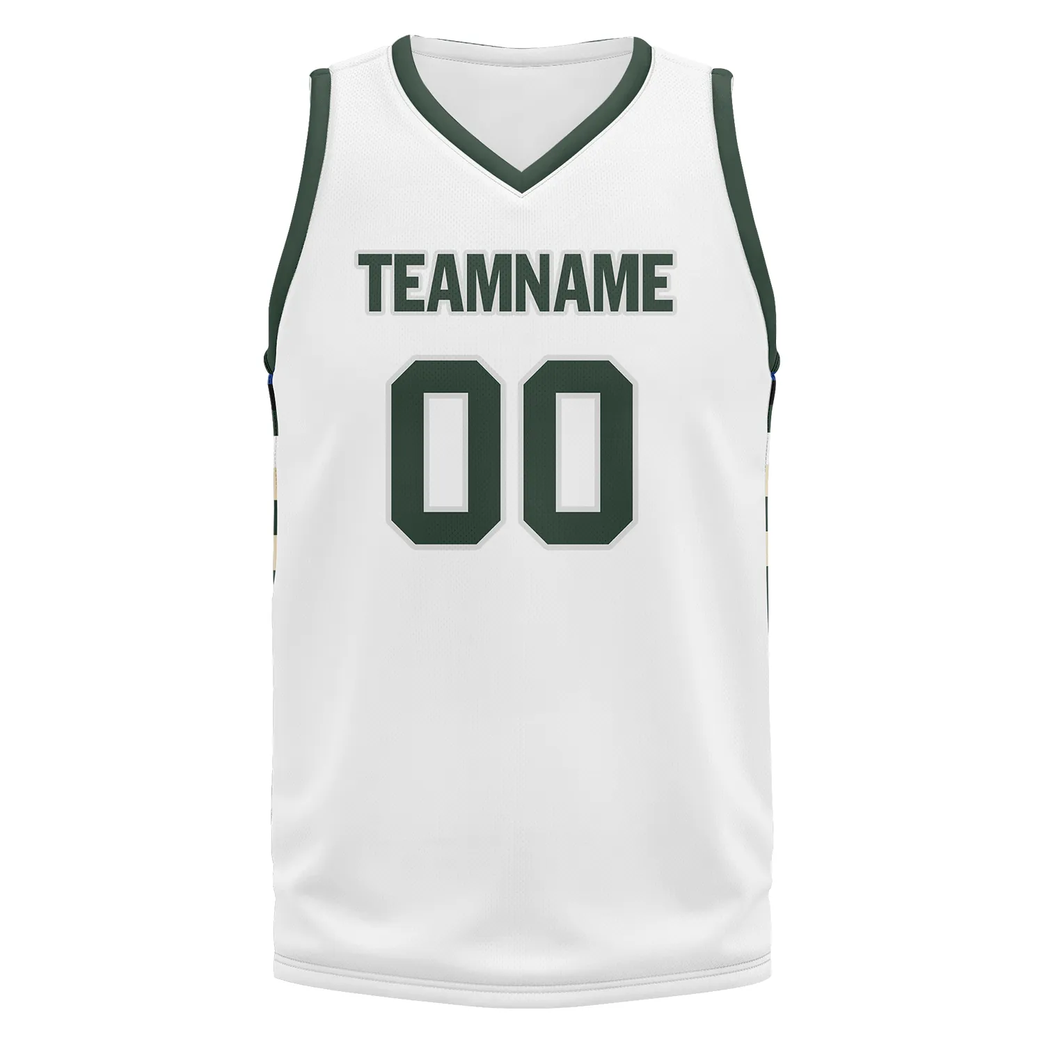 Custom White Green Classic Style Sports Uniform Basketball Jersey BBJ01-bd0a70a0