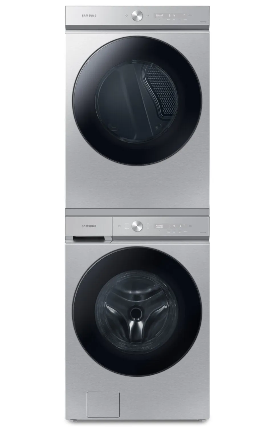 Samsung Bespoke 6.1 Cu. Ft. Front-Load Washer and 7.6 Cu. Ft. Electric Dryer - WF53BB8700ATUS /DVE53BB8700TAC