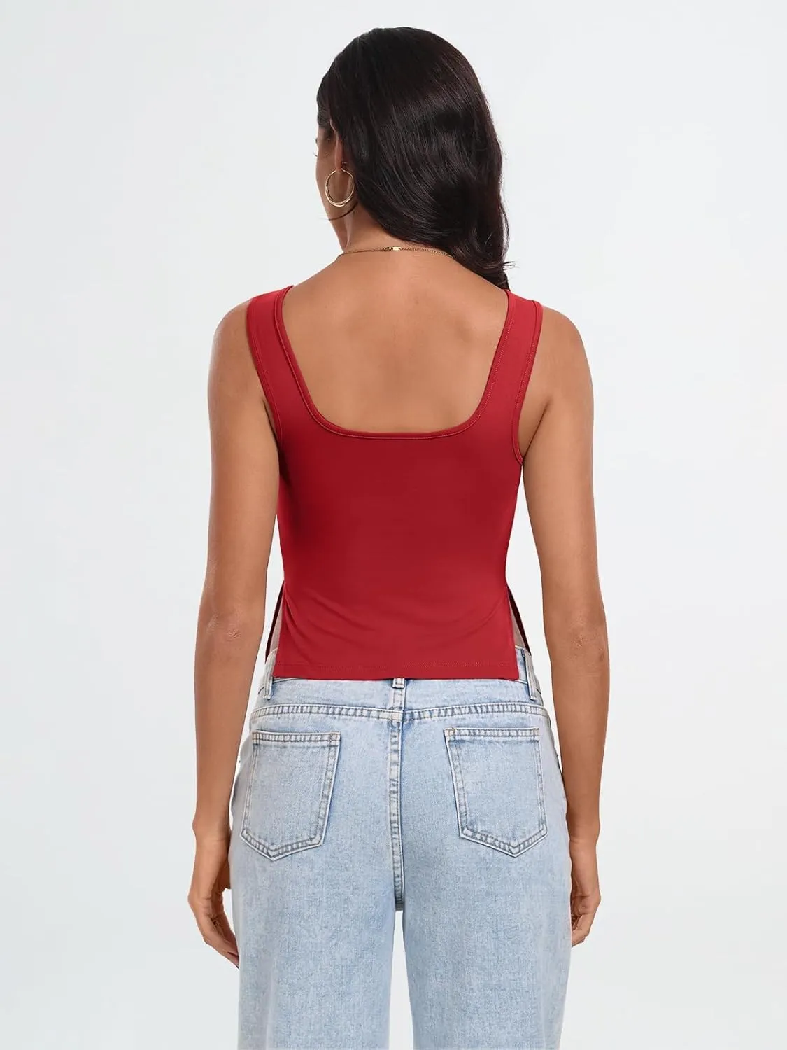 Trendy Queen Womens Going Out Crop Tops Backless Tank Tops Summer Y2k Teen Girls Basics Cute Clothes